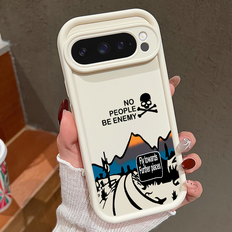 Phone Cases Pixel 10 Pro - Mountain Road Patterned Phone Case For