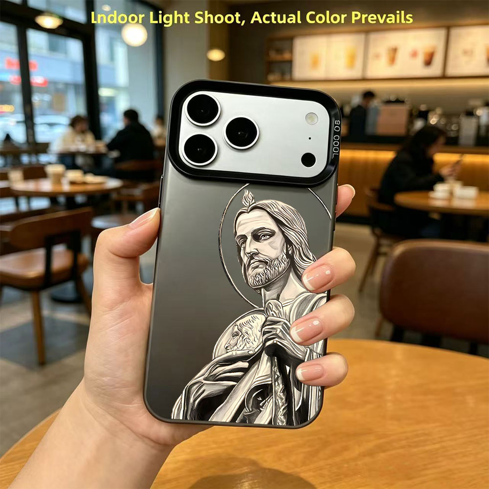 Phone Cases Designer - San Judas Tadeo Pattern Design Phone