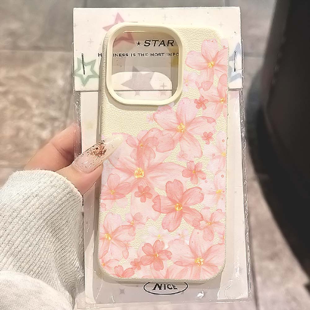 Phone Cases Pink - Pink Sakura Floral Matte Phone case