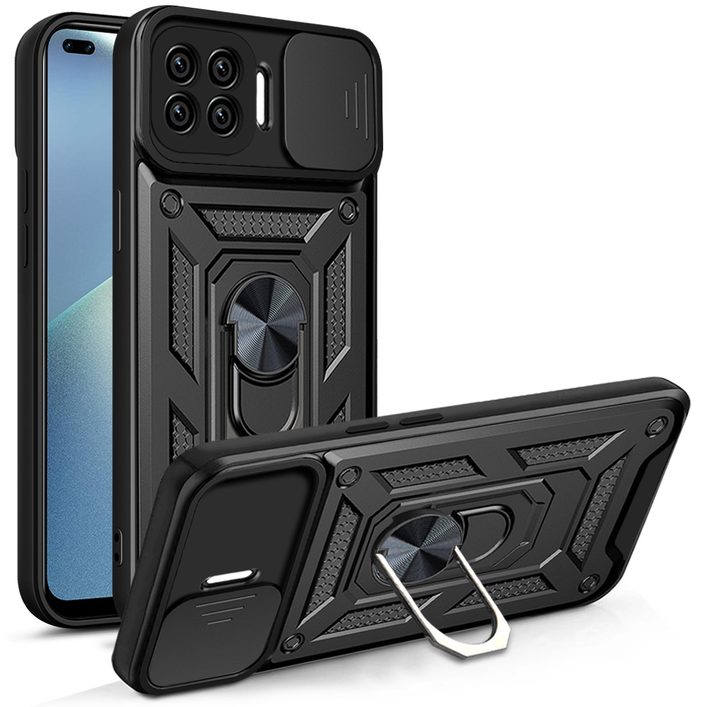 Phone Cases With Camera Cover - For Oppo Reno4 Lite Case OPPO