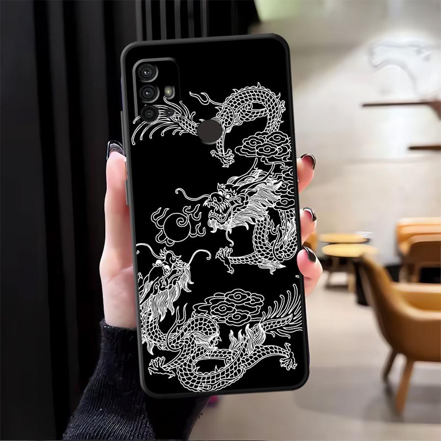 Cool Chinese Dragon Soft Back  - огляд і ціна Phone Cases For Motorola