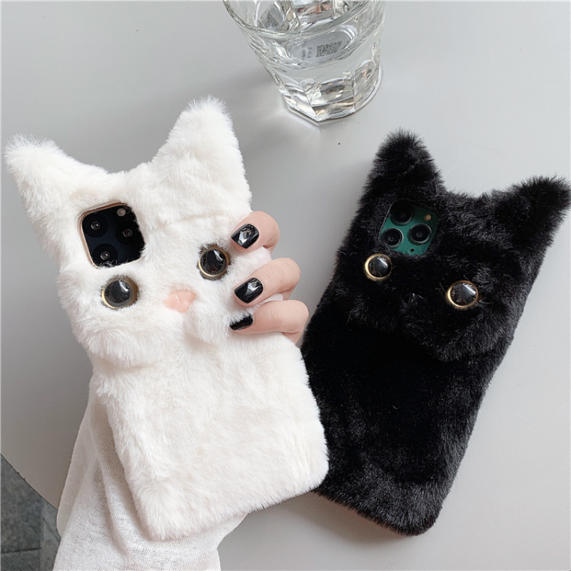 3D Cute Cartoon Cat Furry Plus - огляд і ціна Phone Cases Iphone 17 Pro Max