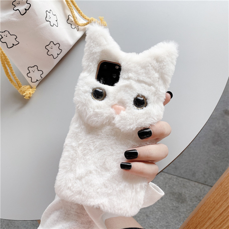 3D Cute Cartoon Cat Furry Plus - огляд і ціна Phone Cases Iphone 17 Pro Max
