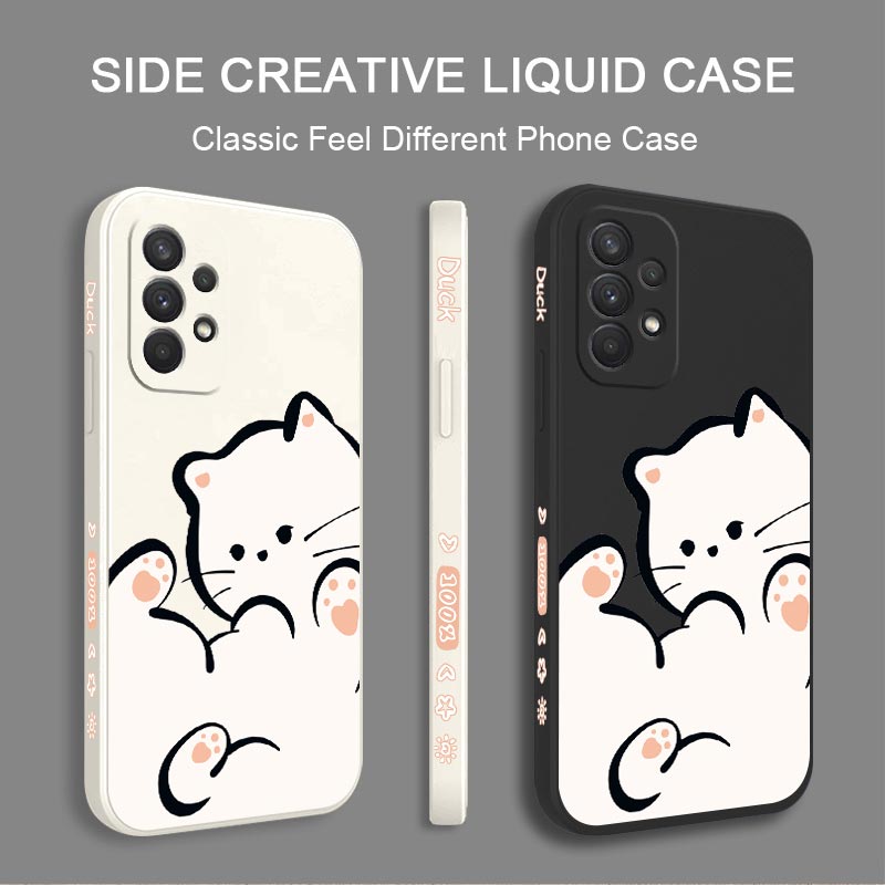White Cloud Cat Silicone Phone - огляд і ціна Phone Cases Burga