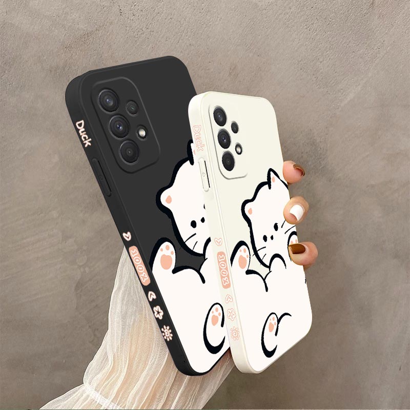 White Cloud Cat Silicone Phone - огляд і ціна Phone Cases Burga