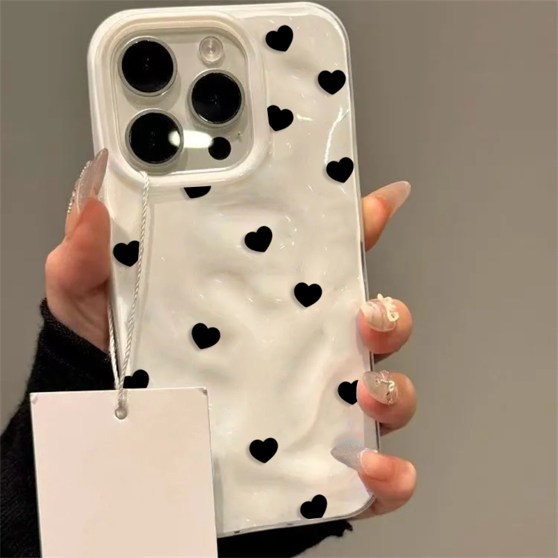 Aesthetic Cute Black Heart Sho - огляд і ціна Phone Cases Cute Iphone 13