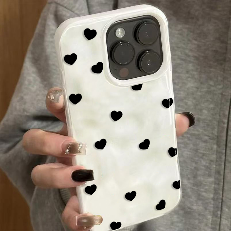 Aesthetic Cute Black Heart Sho - огляд і ціна Phone Cases Cute Iphone 13