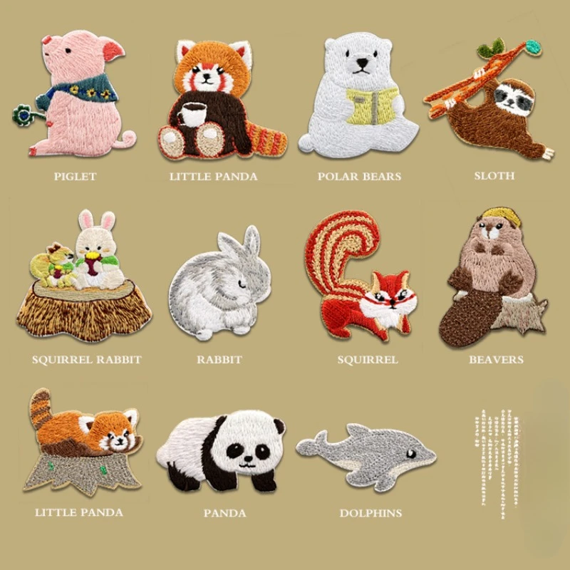 New Cute Animal Embroidered Pa - огляд і ціна Phone Cases Eco Friendly
