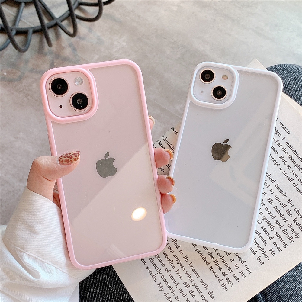 Candy Colored Acrylic Transpar - огляд і ціна Phone Cases Burga