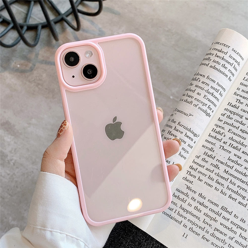 Candy Colored Acrylic Transpar - огляд і ціна Phone Cases Burga