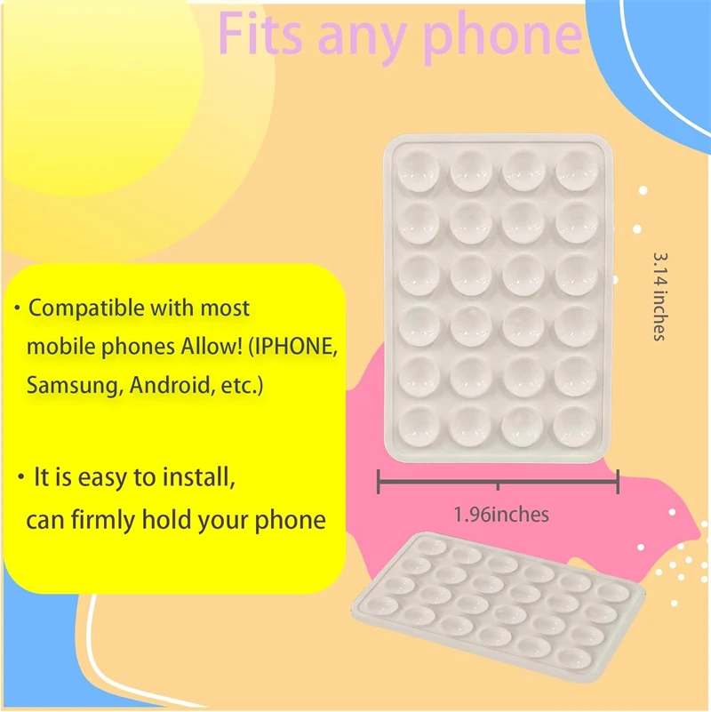 2PCS Hands Free Silicone Sucti - огляд і ціна Phone Cases Rhode