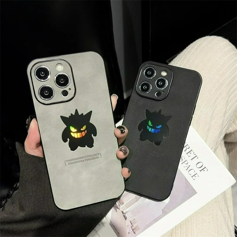 Cartoon Anime Gengar Leather T - огляд і ціна Phone Cases Anime