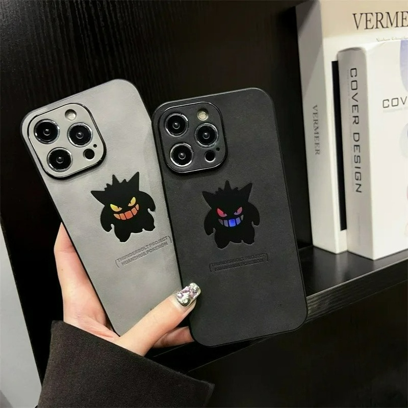 Cartoon Anime Gengar Leather T - огляд і ціна Phone Cases Anime