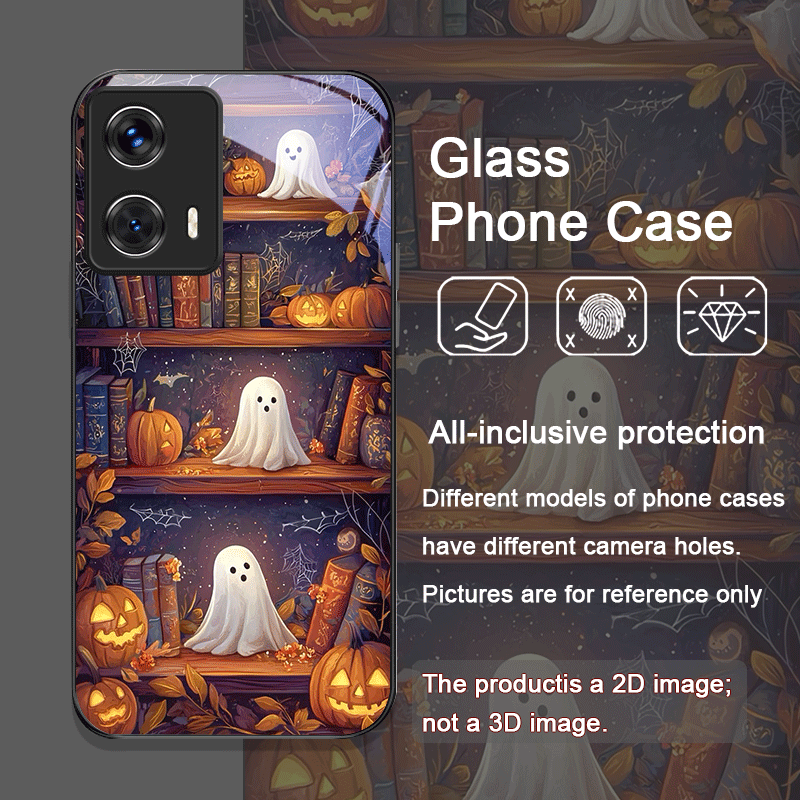 Halloween Pumpkin Ghost Booksh - огляд і ціна Phone Cases For Motorola