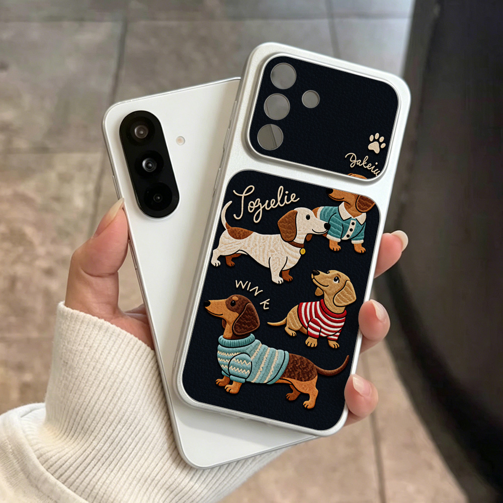Cartoon Dachshund Phone Case F - огляд і ціна Phone Cases With Camera Cover