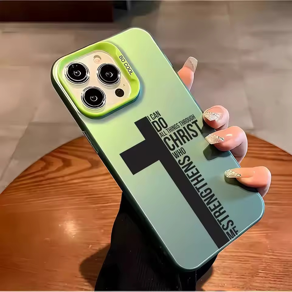 Anti Fingerprint Cross Bible P - огляд і ціна Phone Cases Iphone 17 Pro Max