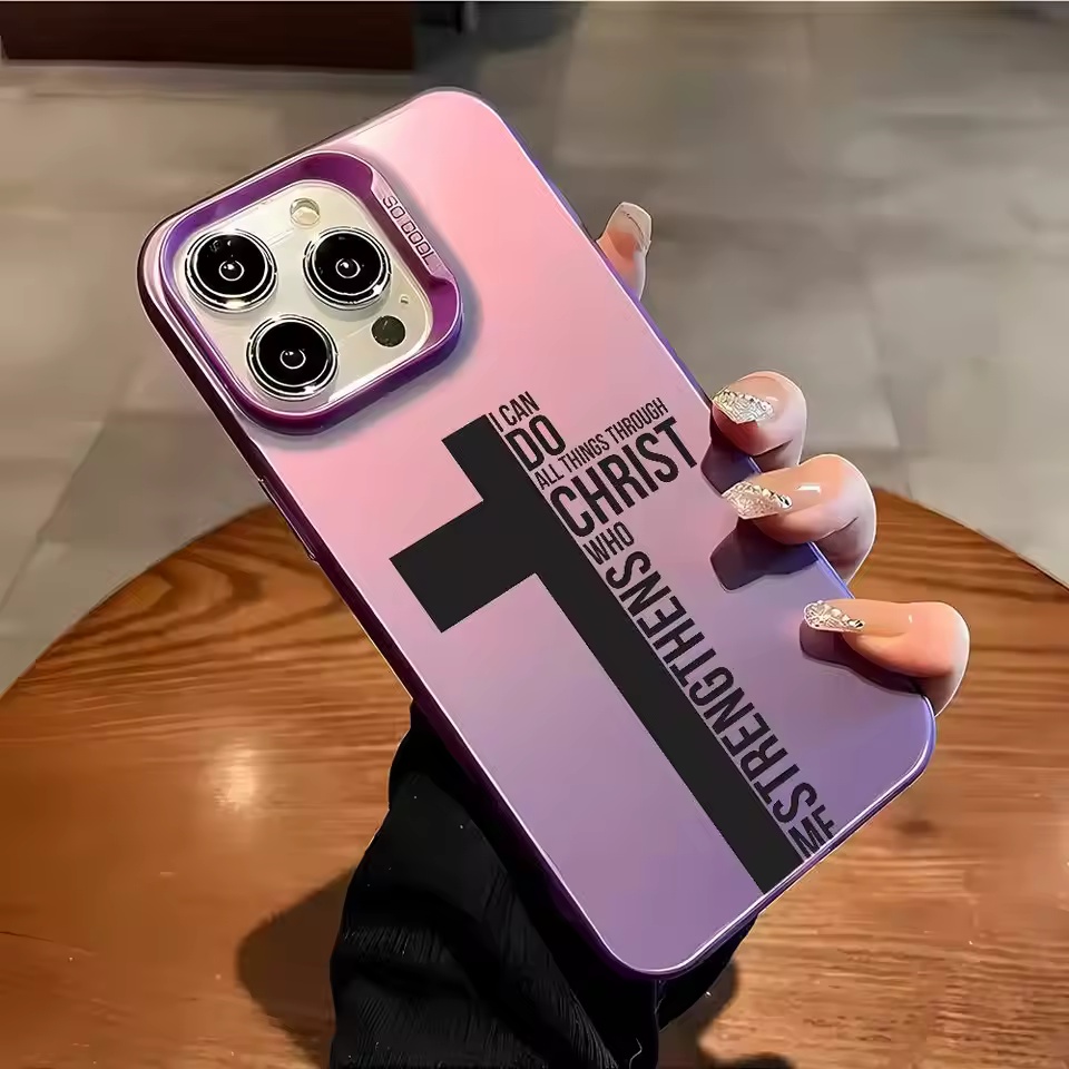 Anti Fingerprint Cross Bible P - огляд і ціна Phone Cases Iphone 17 Pro Max