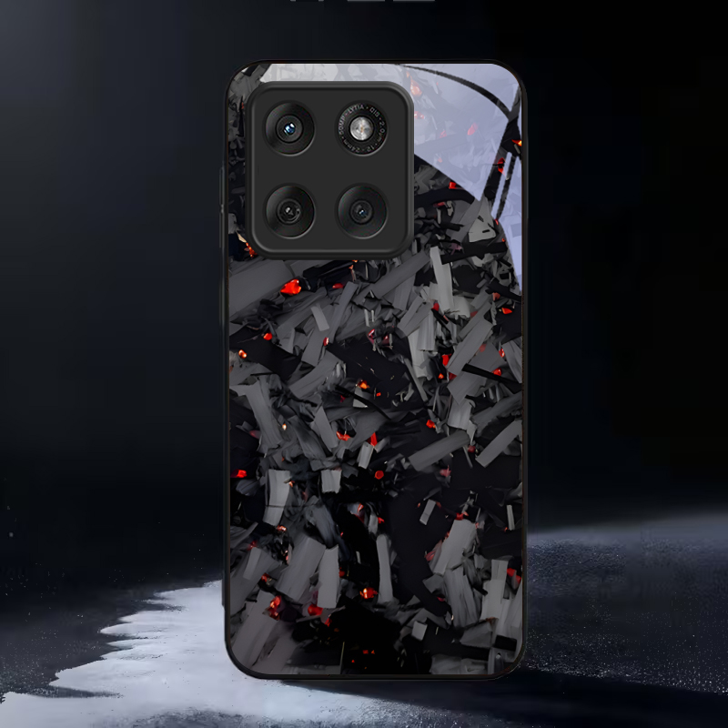 Dark Fragmented Embers Black G - огляд і ціна Phone Cases For Motorola