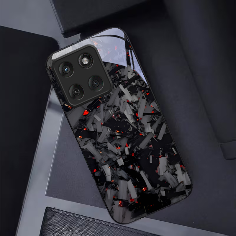 Dark Fragmented Embers Black G - огляд і ціна Phone Cases For Motorola