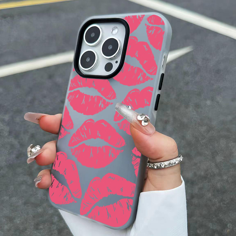 Sexy Girl Pink Lips  Pattern D - огляд і ціна Phone Cases Designer