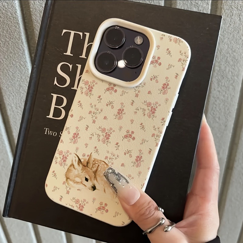 Cute Deer Full Floral Pattern  - огляд і ціна Phone Cases Designer