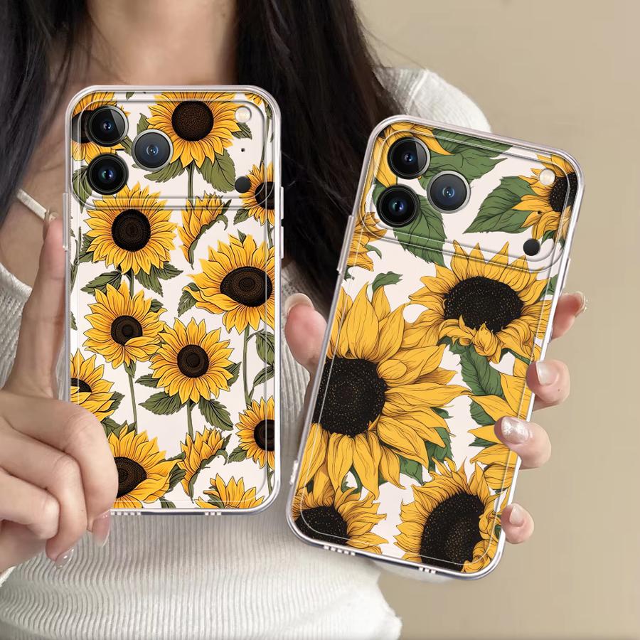 Cute Sunflower Pattern Case fo - огляд і ціна Phone Cases Cute Iphone 13