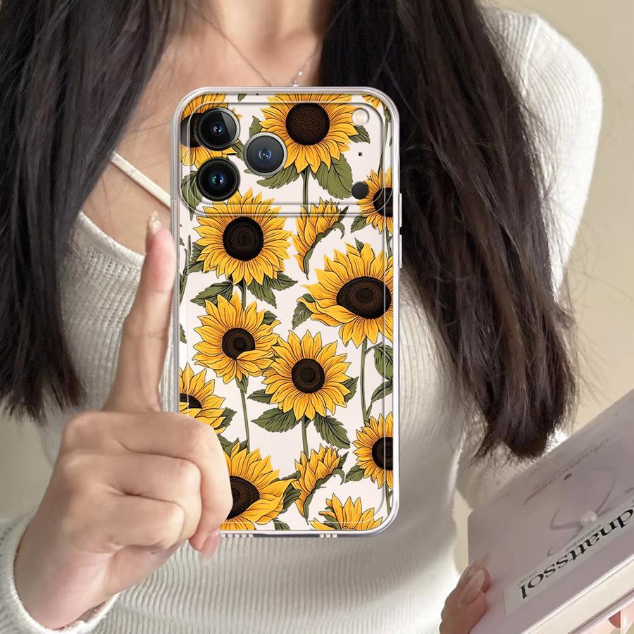 Cute Sunflower Pattern Case fo - огляд і ціна Phone Cases Cute Iphone 13