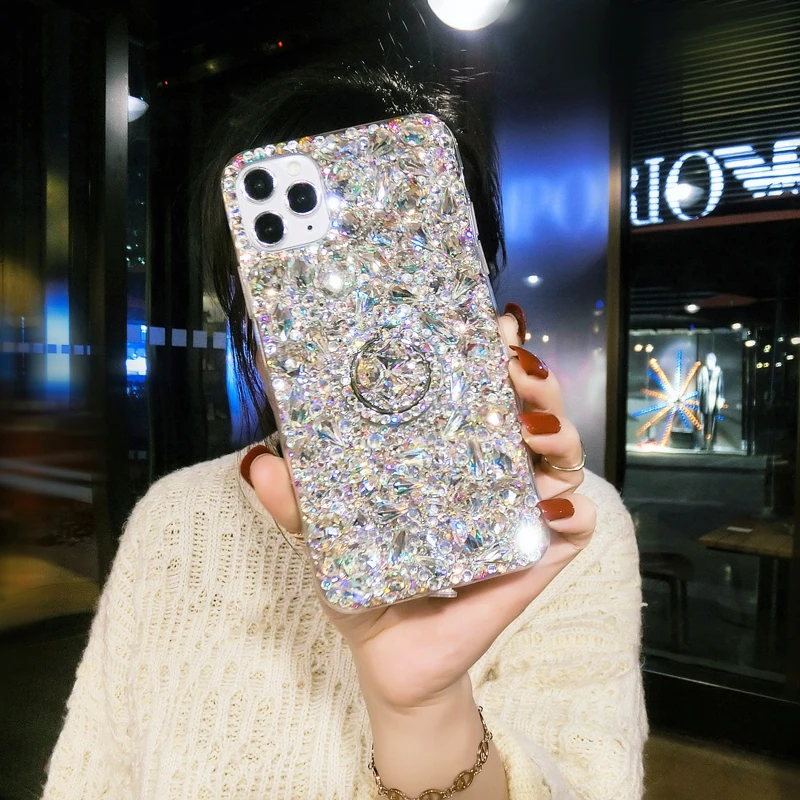 Luxury Fashion Rhinestone Colo - огляд і ціна Phone Cases Burga