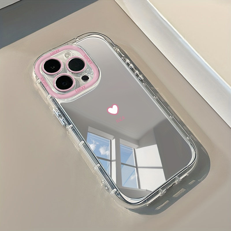 Nice Heart Makeup Mirror Phone - огляд і ціна Phone Cases Cute Iphone 13