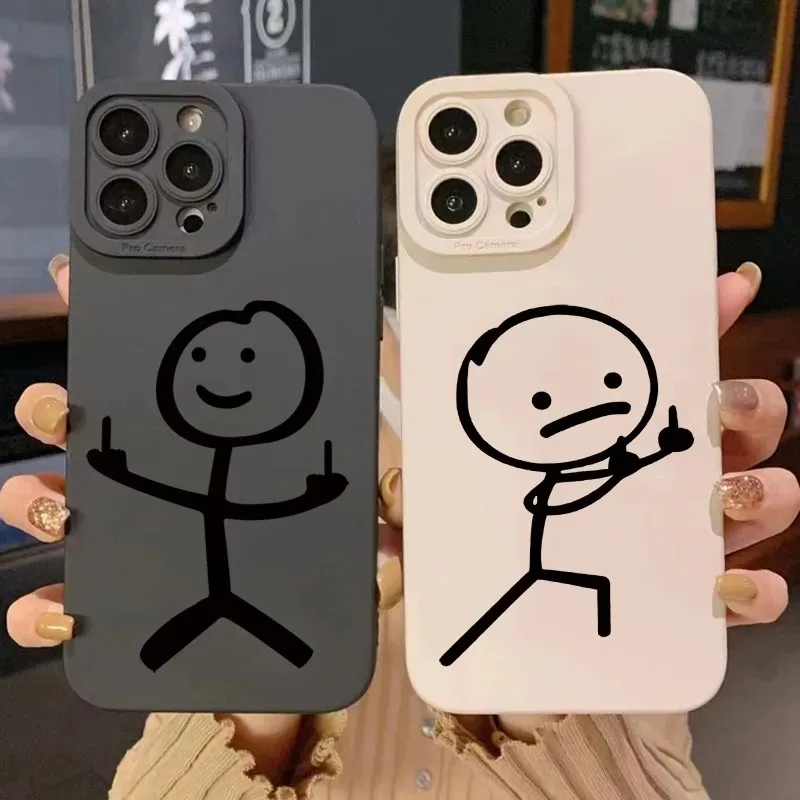 Cute Cartoon Matchman Matte Si - огляд і ціна Phone Cases Cute Iphone 13