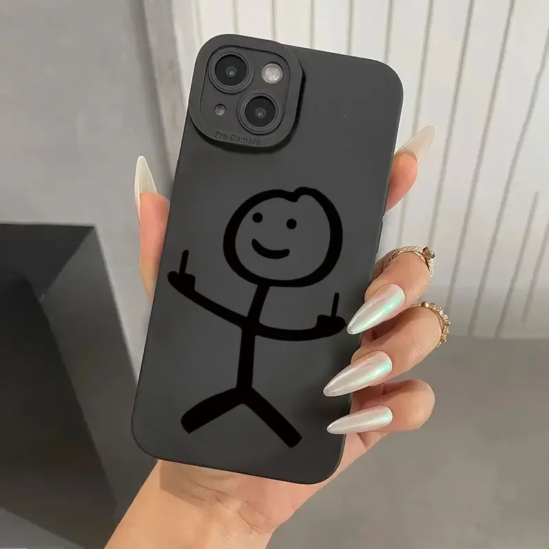 Cute Cartoon Matchman Matte Si - огляд і ціна Phone Cases Cute Iphone 13