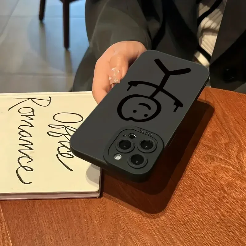 Cute Cartoon Matchman Matte Si - огляд і ціна Phone Cases Cute Iphone 13