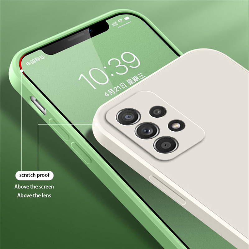 Original Square Liquid Silicon - огляд і ціна Phone Cases Burga