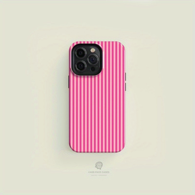 Striped Pink on Pink Tough Pho - огляд і ціна Buy Phone Cases
