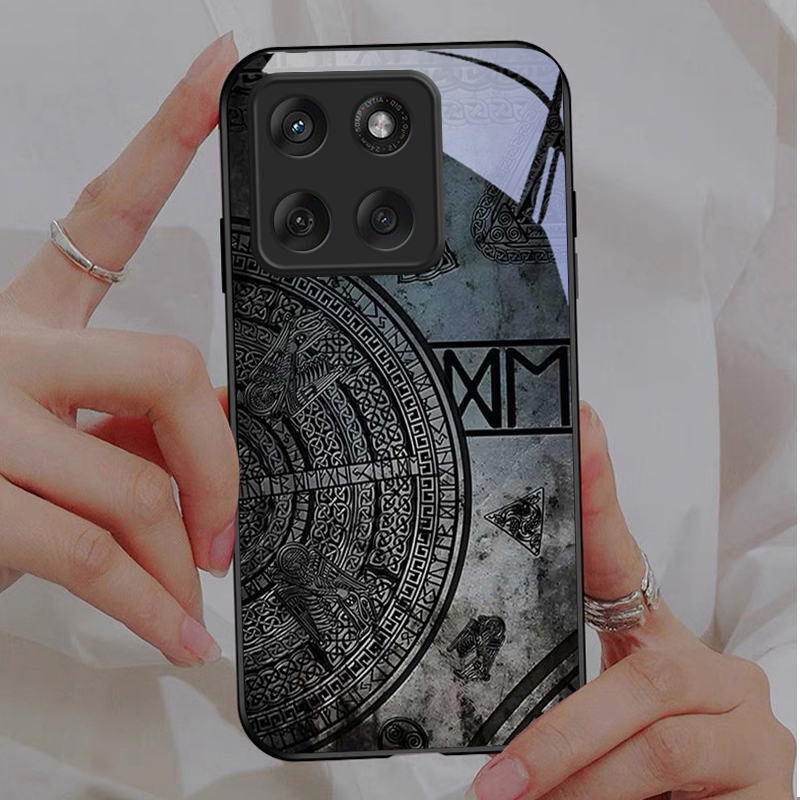 Ancient Norse Codex Black Glas - огляд і ціна Phone Cases For Motorola