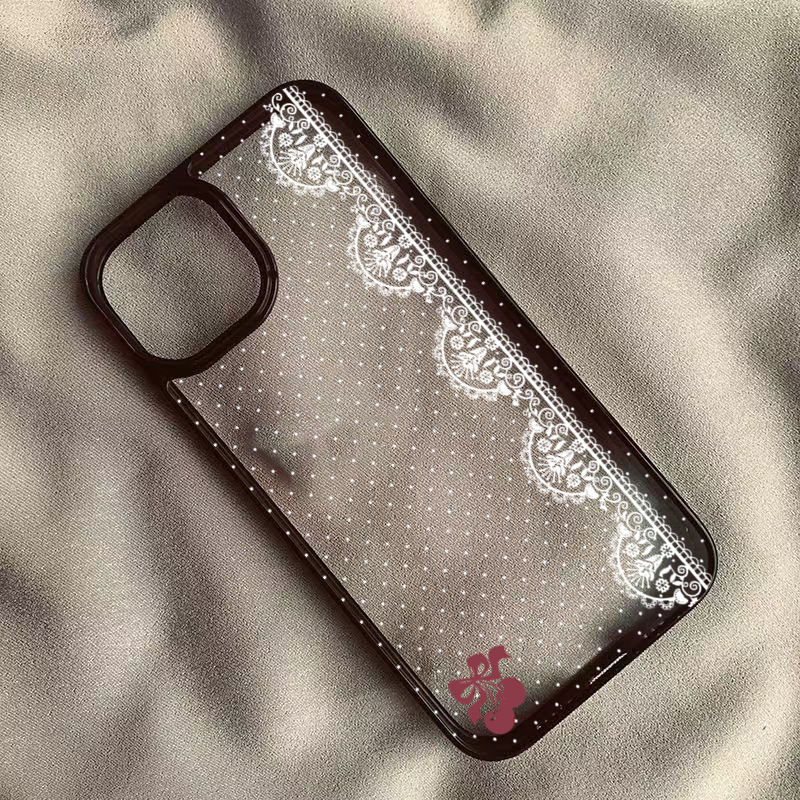 Cute Cherry Bow White Lace Pol - огляд і ціна Phone Cases Cute Iphone 13