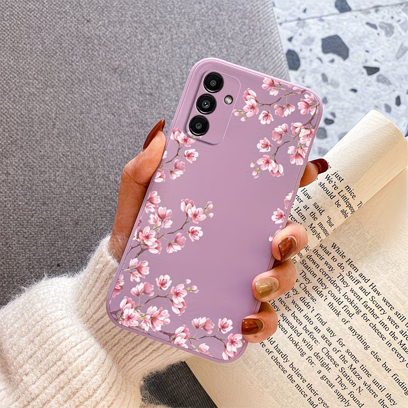 Pink Cherry Blossom Branch Pri - огляд і ціна Phone Cases Pink