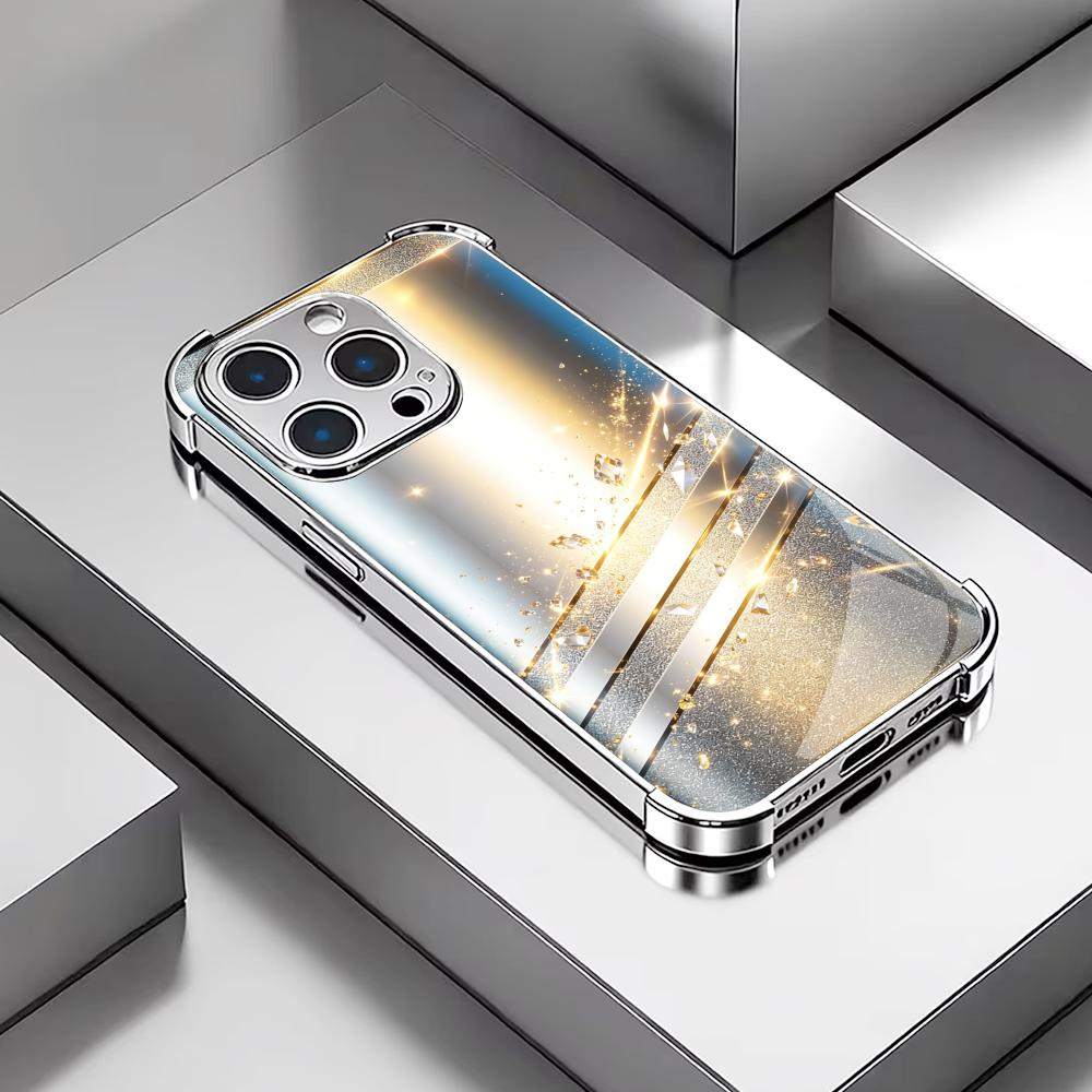 Luxurious minimalist silver gl - огляд і ціна Phone Cases Rhode