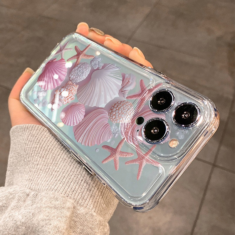 Trendy Pink Seashell Phone Cas - огляд і ціна Phone Cases Pink