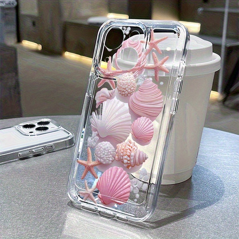 Trendy Pink Seashell Phone Cas - огляд і ціна Phone Cases Pink