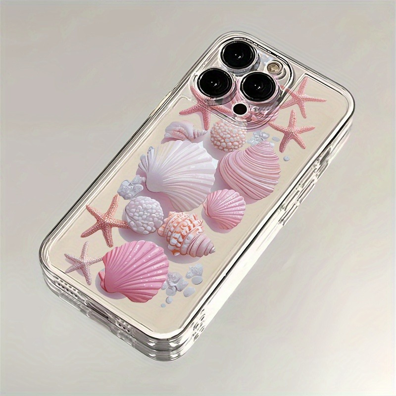 Trendy Pink Seashell Phone Cas - огляд і ціна Phone Cases Pink