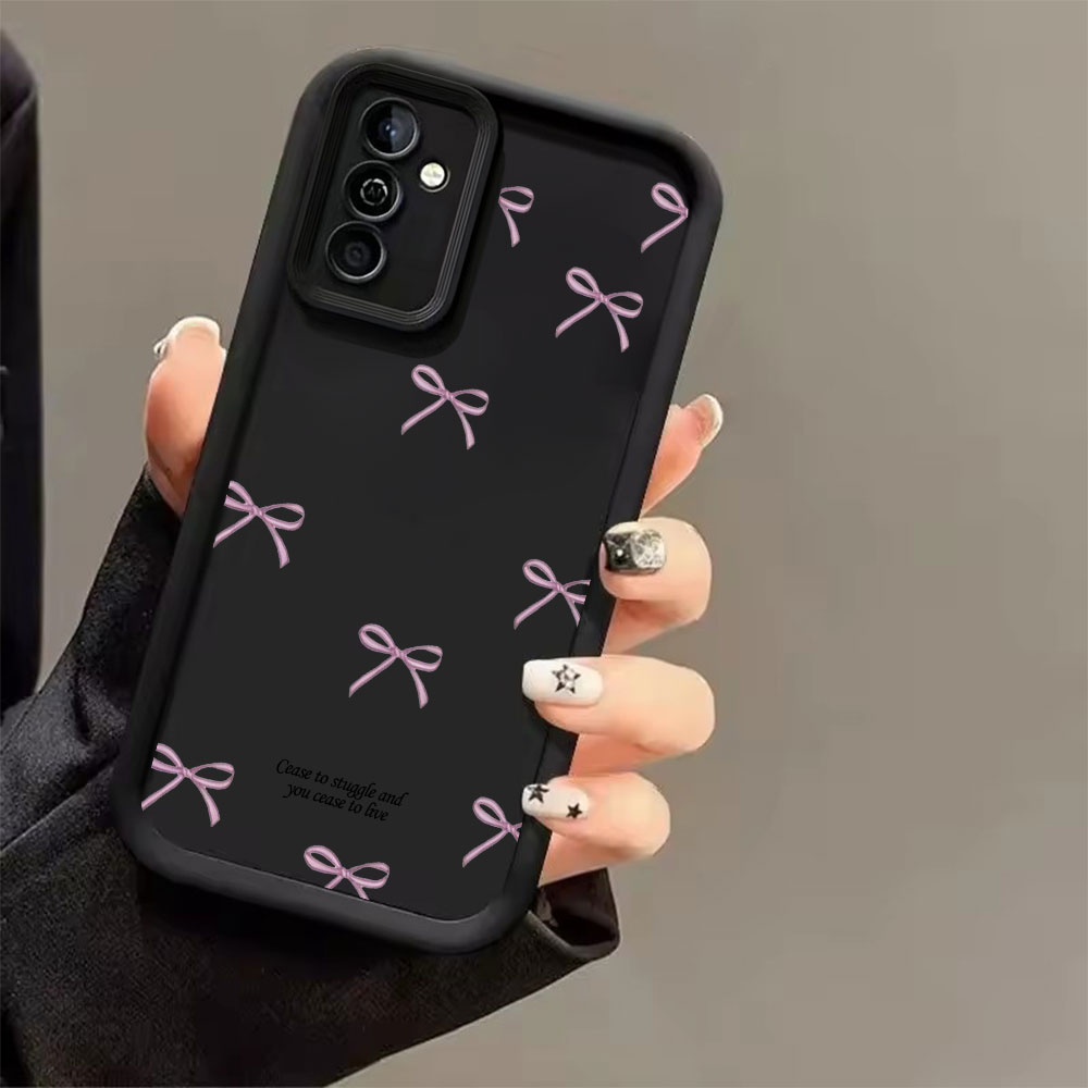 Pink Bow Print Soft TPU Phone  - огляд і ціна Phone Cases Pink