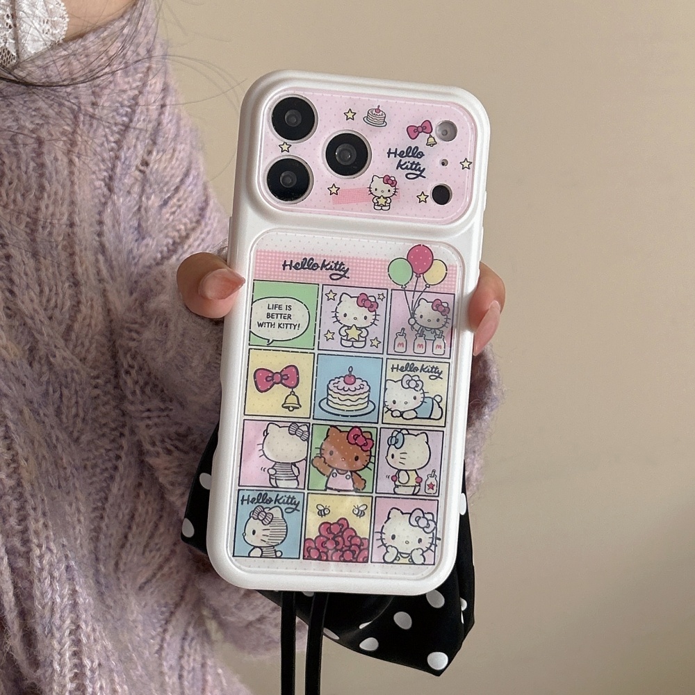 Cute Luxury Pink Grid Cake KT  - огляд і ціна Buy Phone Cases