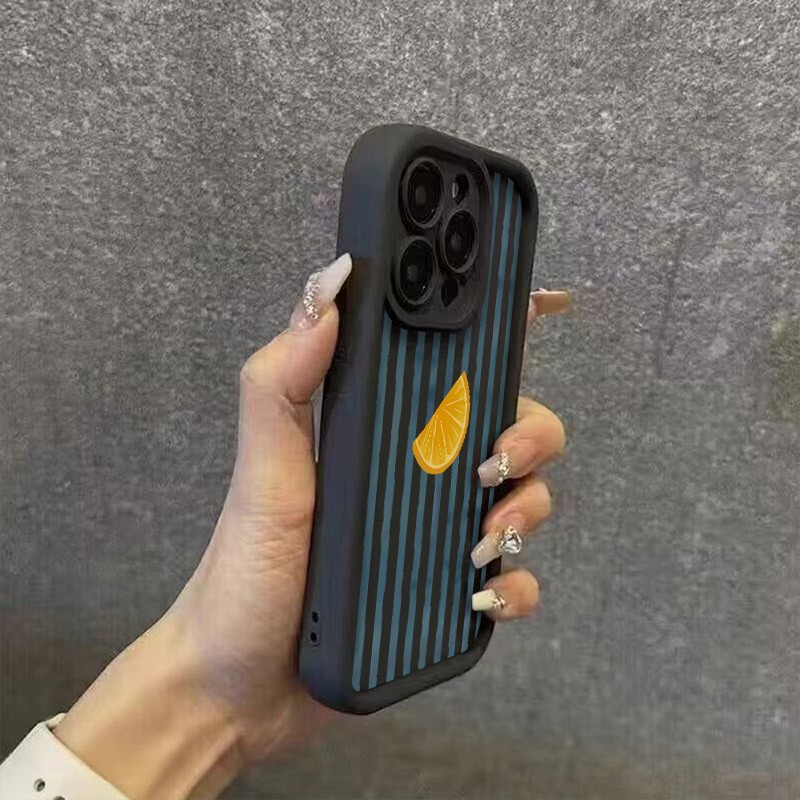 Striped Lemon Slice Pattern Ph - огляд і ціна Phone Cases Mous
