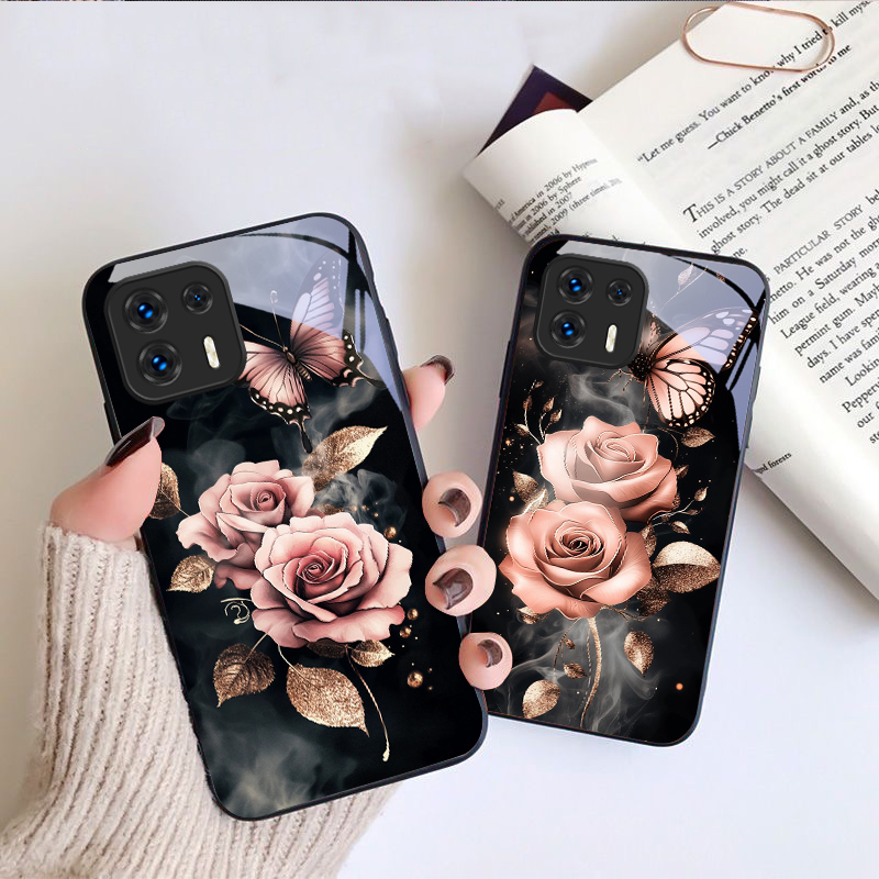 Butterfly Love Pink Rose For M - огляд і ціна Phone Cases For Motorola