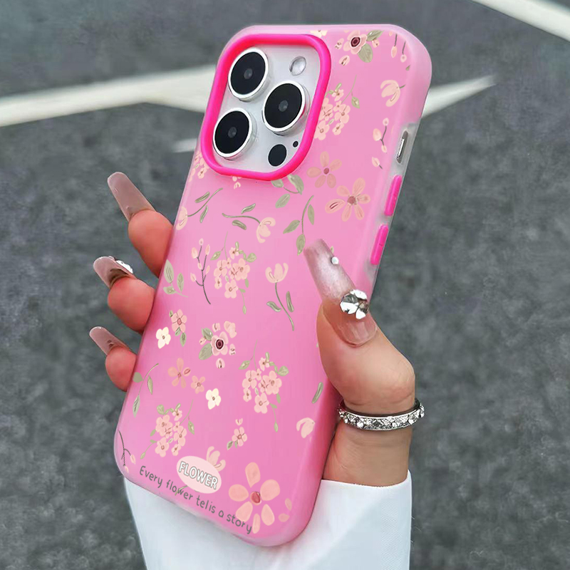 Cute Sweet Pink Floral Candy C - огляд і ціна Phone Cases Pink