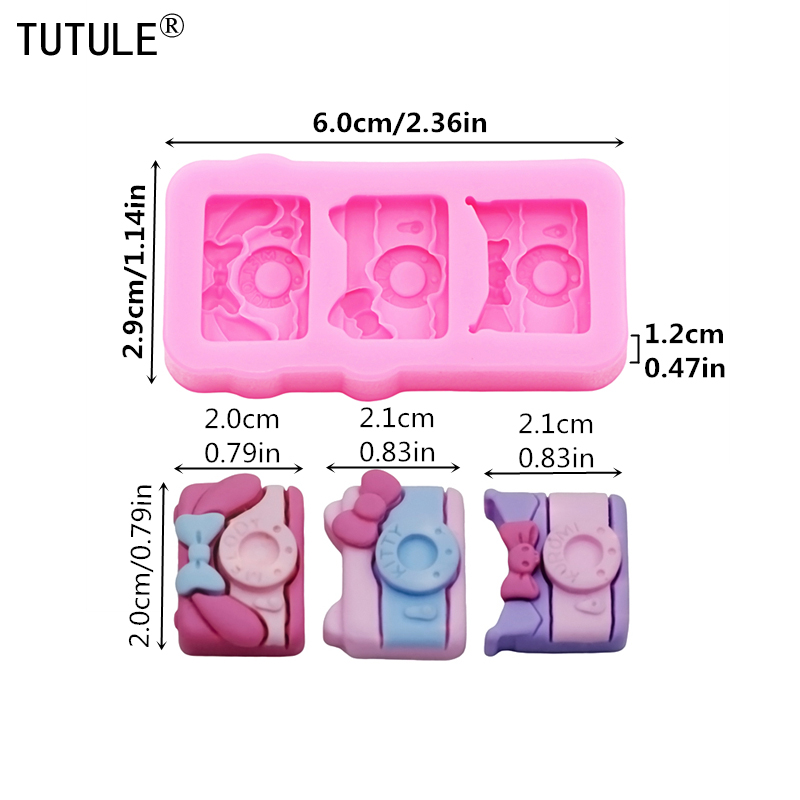 Cartoon Camera silicone mold r - огляд і ціна Phone Cases Eco Friendly