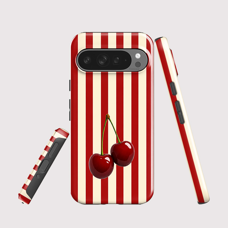 Fcicicase Cherry Stripe Patter - огляд і ціна Phone Cases Pixel 10 Pro