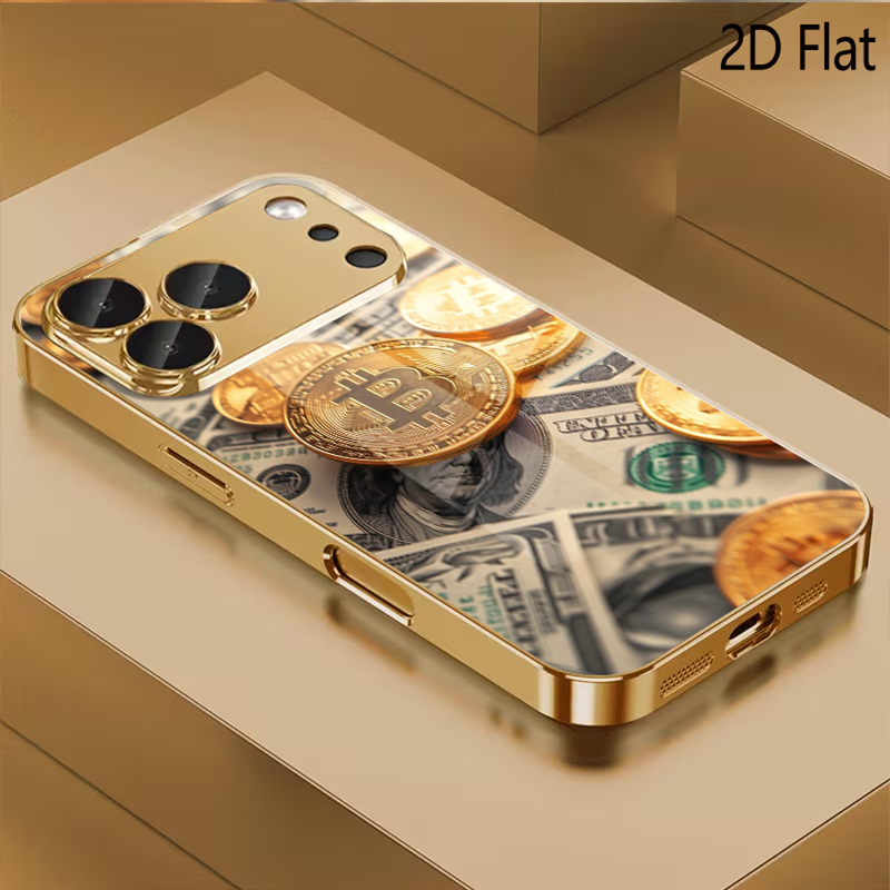 Bitcoin print Patterned temper - огляд і ціна Phone Cases With Camera Cover