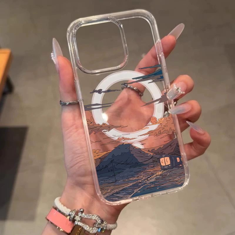 Sunset Pattern Fashion Phone C - огляд і ціна Phone Cases Mous
